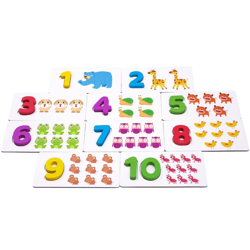 Counting game of numbers 1 to 10