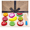 Wooden Fruit Board - Play Food for Kids