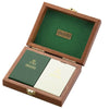 Luxury Playing Cards - Playing Cards in Mahogany Case
