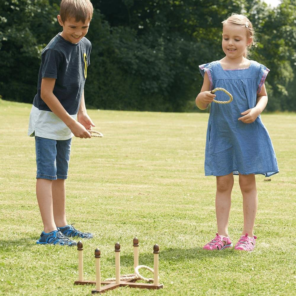 Quoits Instrument Luxury Quoits | Solid Wood Quoits Set – Jaques of London
