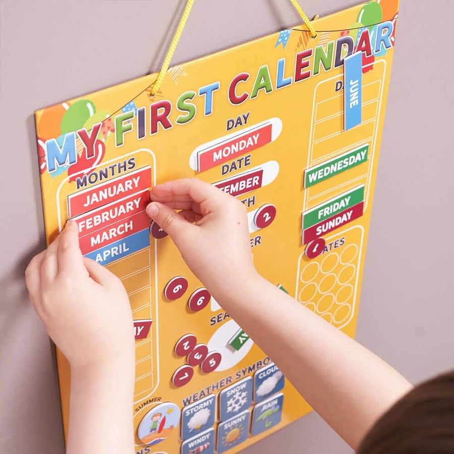My First Calendar - Magnetic Calendar for Kids 2