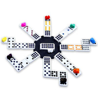 Mexican Train Dominoes-Mexican Train Dominoes Game In Play