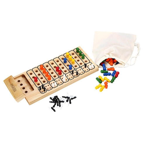 Mind Genius-Board game with pieces and storage bag 