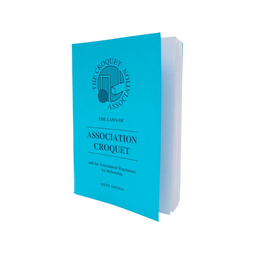 Croquet Game Rules Rules of Croquet Book