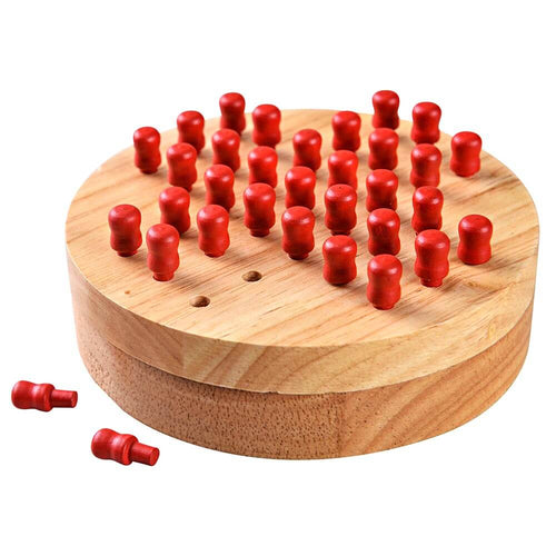 Travel peg solitaire game closed