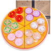 Wooden Pizza Toy - Pretend Play Food