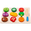 Pretend Vegetable Board - Wooden Play Food