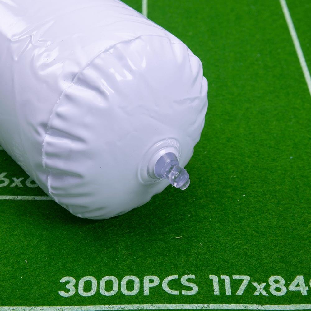  Quality roll up jigsaw puzzle mat for up to 3000pcs - a close up of the end of the inflatable tube on mat