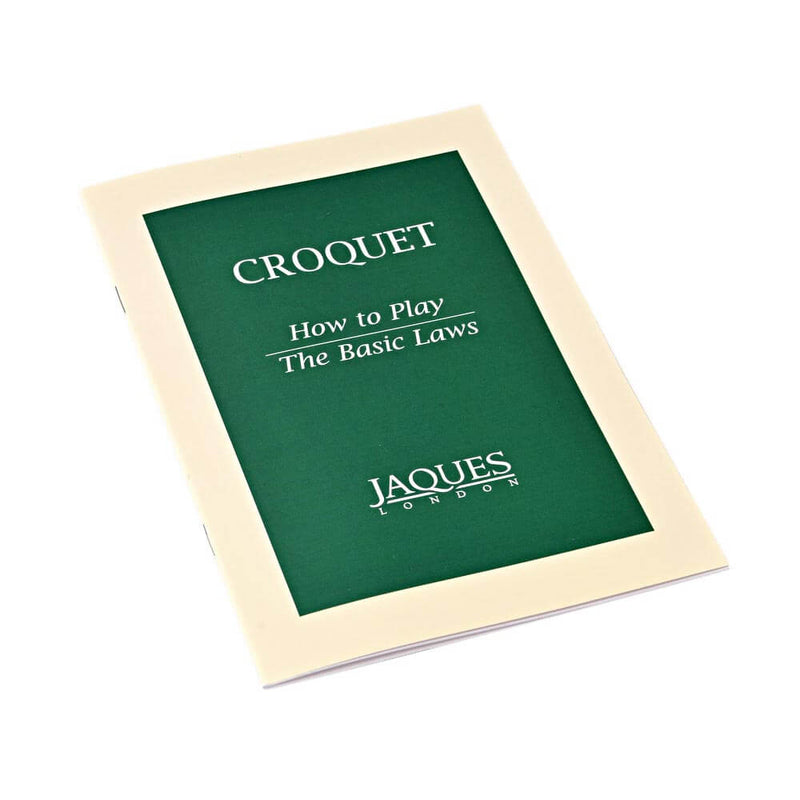 Jaques official croquet rules book