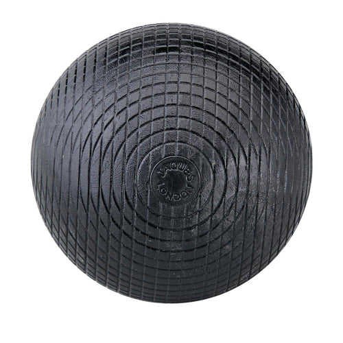 Single Black Croquet Ball 16oz [lifestyle]