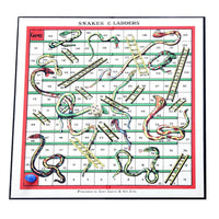 Snakes and ladders board game