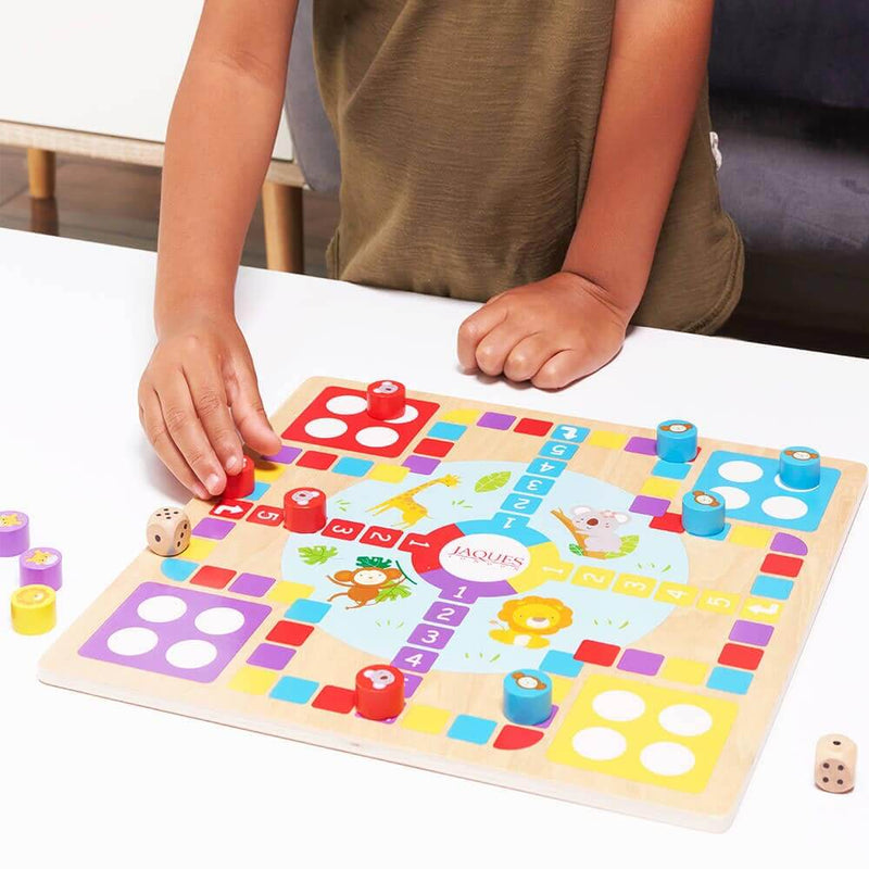 Frank Jungle Ludo And Snakes & Ladders Board Game For 4 Year Old Kids And  Above