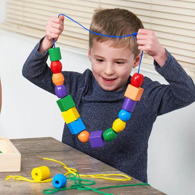 Threading Beads | Threading Beads for Toddlers