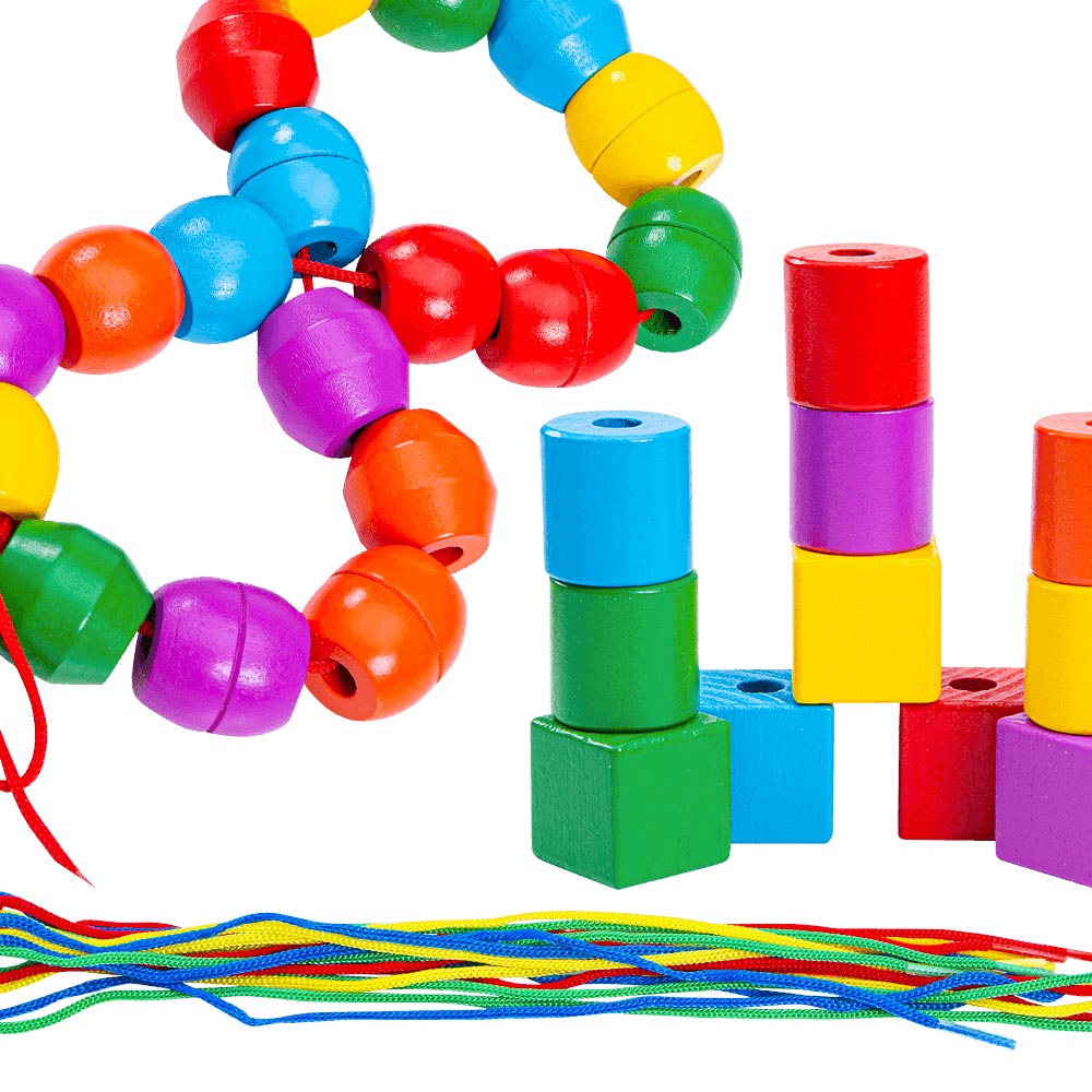 Threading Beads 2-3 Years at Jose Huggins blog