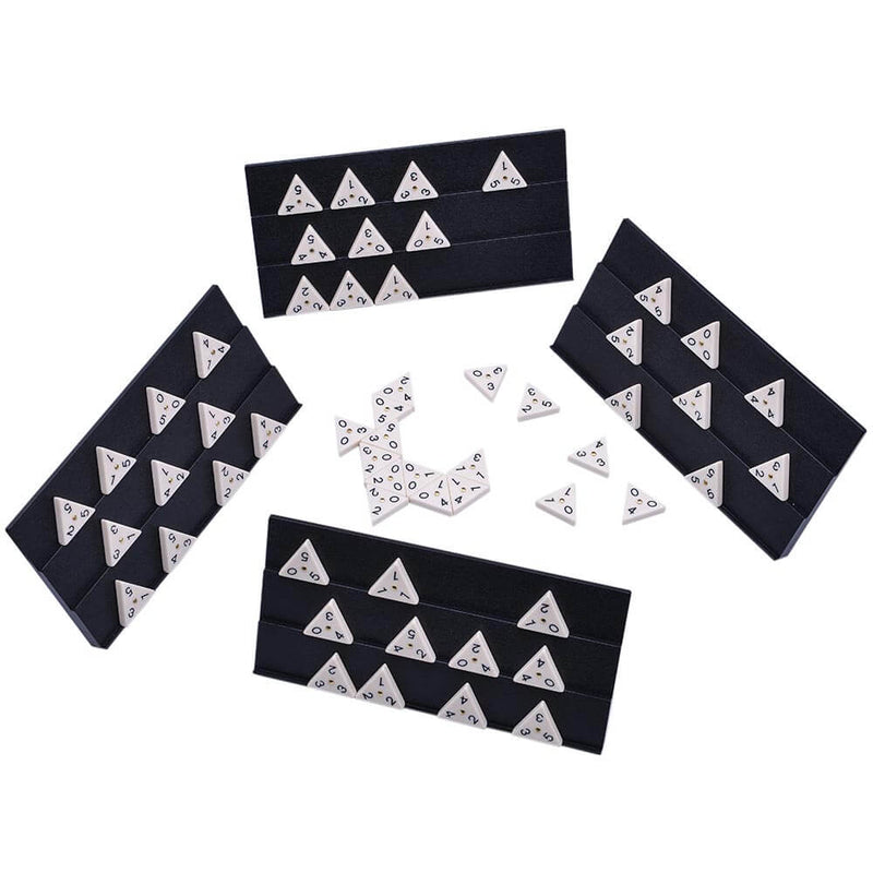 Triangle dominoes game