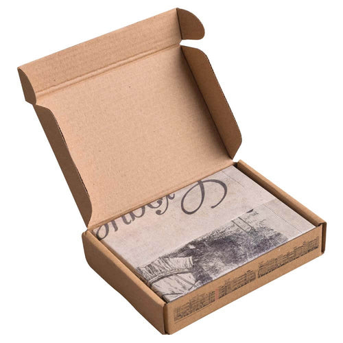 Box outer open to reveal wrapped playing cards