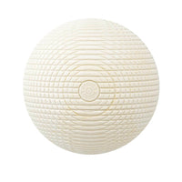 White croquet ball
