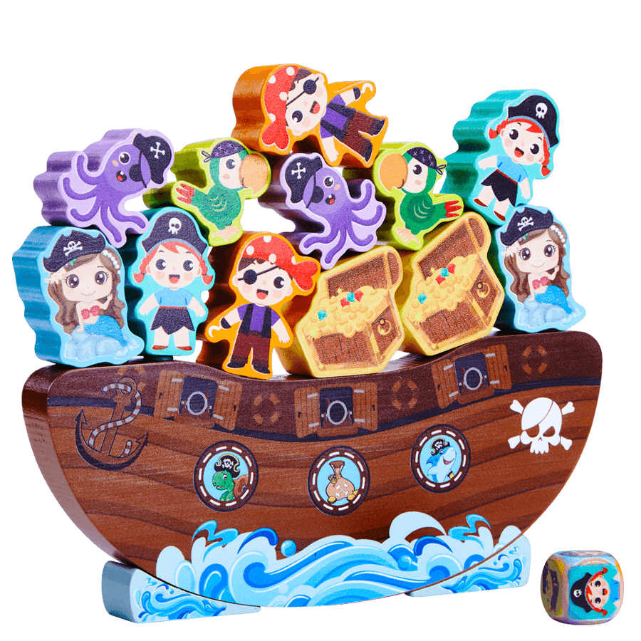 Pirate Game - Stacking Toy 1