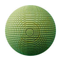 Single Green Croquet Ball 16oz